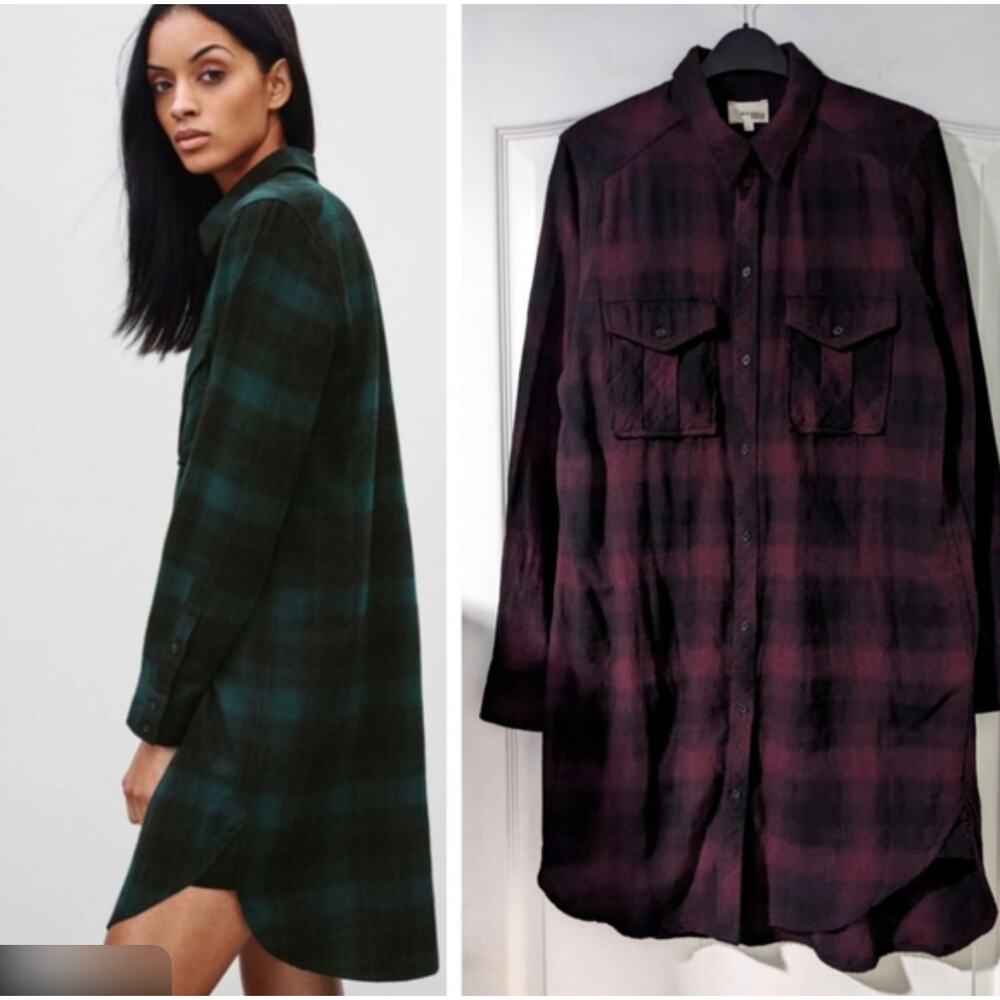 NWOT Wilfred Free Veronika Shirt Dress - L